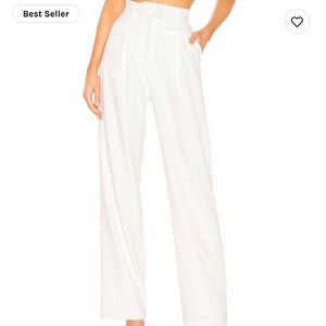 LPA from revolve- Carlotta pant size small in ivory